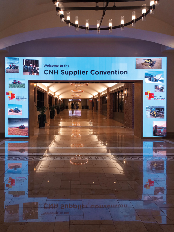 HKS Forge at the 2024 CNH Supplier Convention conference in the US