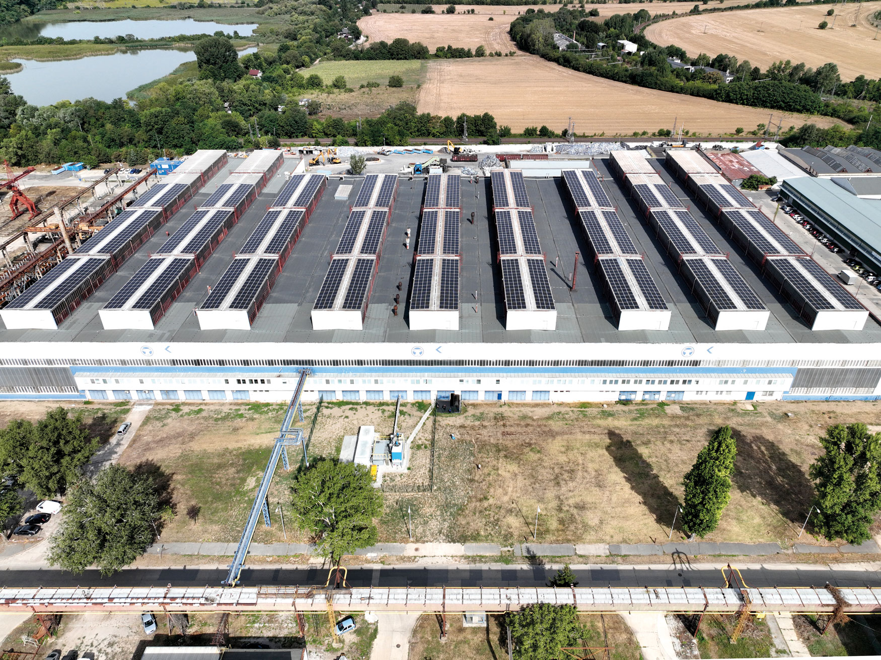HKS Forge is already making full use of its photovoltaic power plant